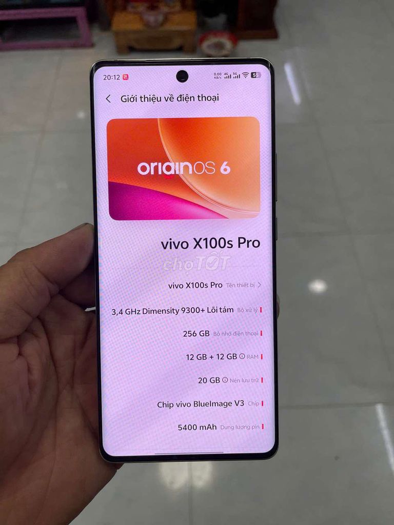 Vivo X100s Pro 256GB màn đẹp lưng bể như hình . Mua bán Điện thoại tại Huyện Củ Chi Tp Hồ Chí Minh được đăng bởi Lê lâm hình 1