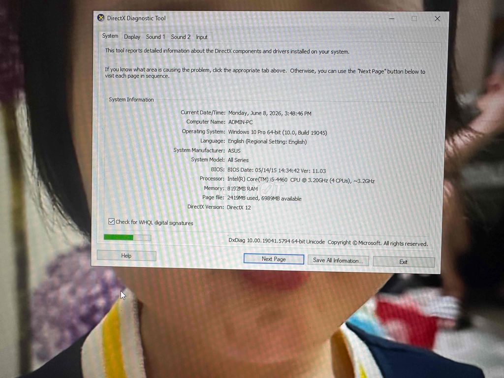 Máy tính để bàn i5 4460 8GB 27 inch. Mua bán Máy tính để bàn tại Huyện Nam Trực Nam Định được đăng bởi Hoàng Đức hình 1
