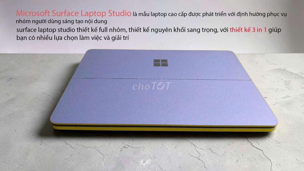 Surface Laptop Studio i5 16GB/512GB Like New. Mua bán Laptop tại Quận Tân Bình Tp Hồ Chí Minh được đăng bởi Bảo Minh   hình 1