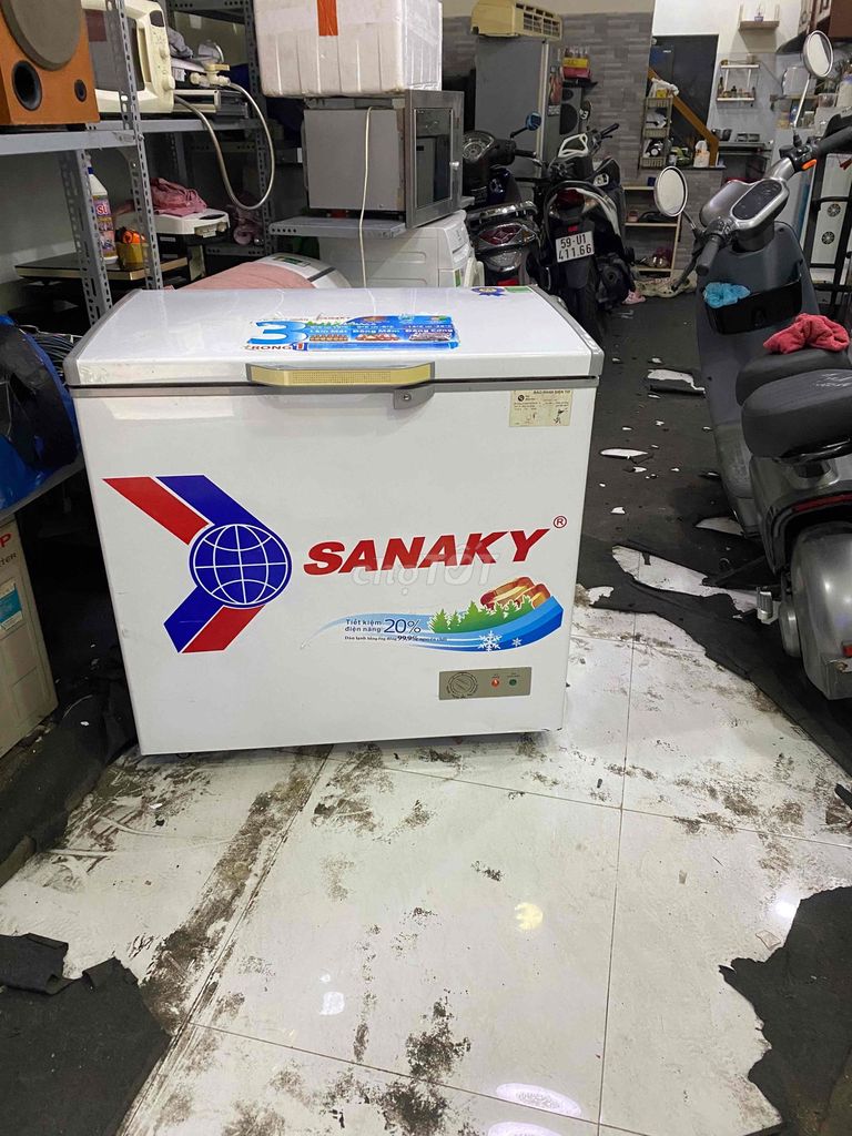 tủ đông đẹp 175 l zin chưa sửa chữa hình thực tế. Mua bán Tủ lạnh tại Quận 11 Tp Hồ Chí Minh được đăng bởi Cherry hình 1