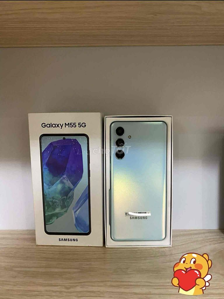 Samsung Galaxy M55 5G 256GB Xanh Like new. Mua bán Điện thoại tại Quận Cẩm Lệ Đà Nẵng được đăng bởi Chuyên Hàng Công Ty hình 1
