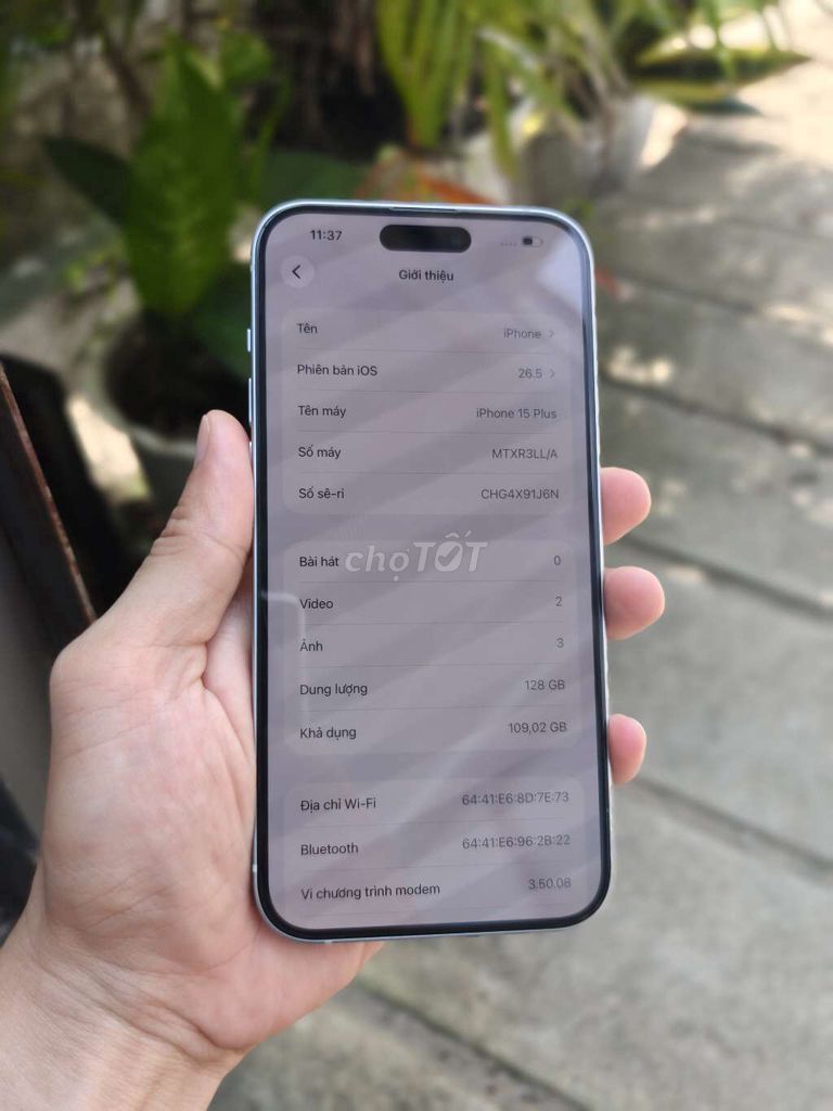 iPhone 15 Plus Đẹp keng. Mua bán Điện thoại tại Quận Ninh Kiều Cần Thơ được đăng bởi NXT Mobile hình 1