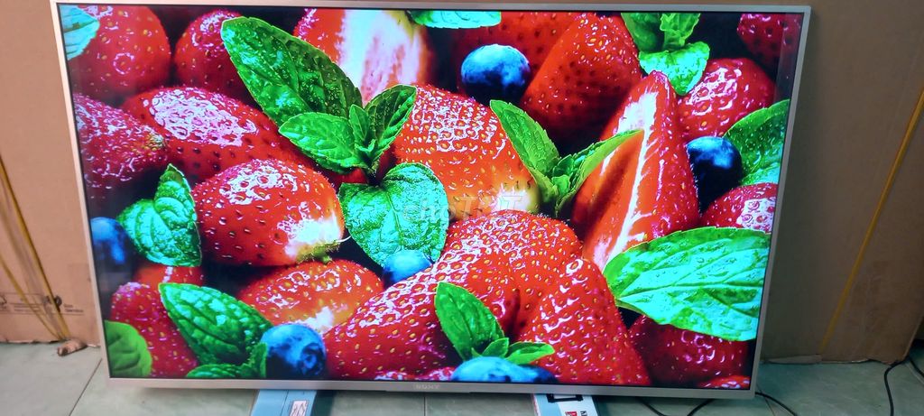 Android Tivi Sony 49inch 4K giọng nói, mẫu 2017