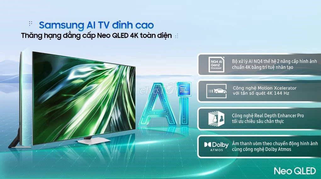 Tivi Neo QLED Samsung AI 4K QA75QN90D+ Loa HWS700D. Mua bán Tivi, Âm thanh tại Quận Hoàng Mai Hà Nội được đăng bởi Bùi Huệ  hình 1