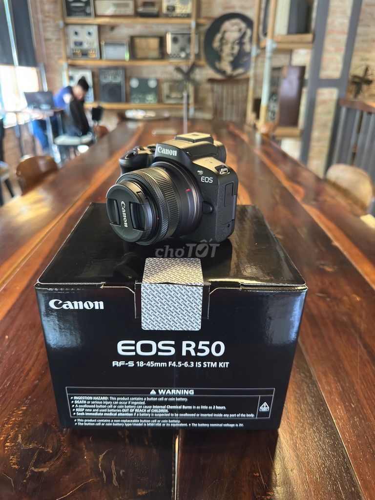 Máy ảnh Canon EOS R50 Lens kit. Mua bán Máy ảnh, Máy quay tại Quận Bình Thạnh Tp Hồ Chí Minh được đăng bởi Trần Vĩnh Đô hình 1