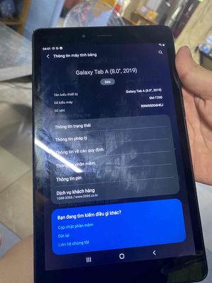 Galaxy Tab A - 2019. Mua bán Máy tính bảng tại Quận Bình Tân Tp Hồ Chí Minh được đăng bởi Quyên