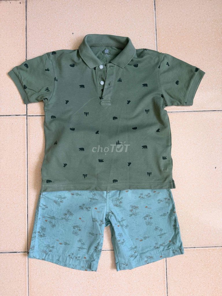 Bộ đồ bé trai Uniqlo 6-7 tuổi. Mua bán Mẹ và bé tại Quận 8 Tp Hồ Chí Minh được đăng bởi minnie hình 1