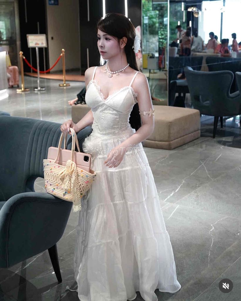 Váy Nữ Trắng size S. Mua bán Quần áo tại Quận Hà Đông Hà Nội được đăng bởi Kiêu my Tran hình 1