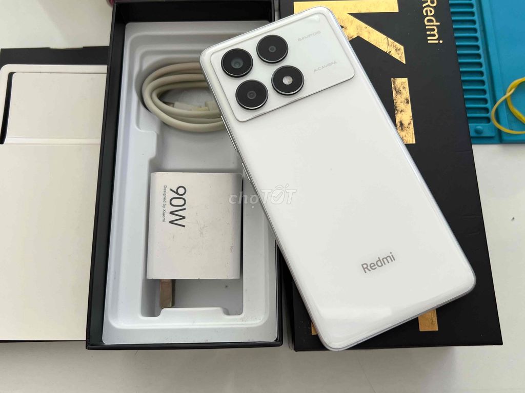 Xiaomi Redmi K70E 256GB Trắng 98%. Mua bán Điện thoại tại Quận 12 Tp Hồ Chí Minh được đăng bởi AnhK hình 1