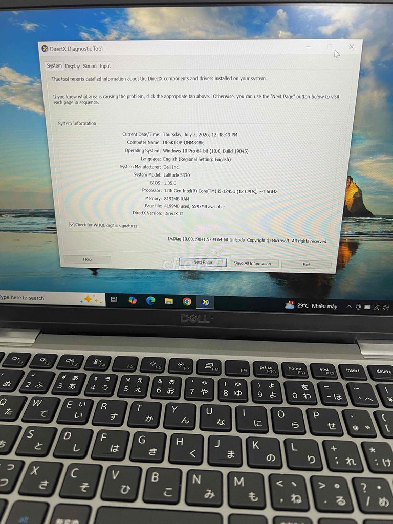 Dell Latitude 5330 i5-1245U. Mua bán Laptop tại Huyện Sóc Sơn Hà Nội được đăng bởi Kiên PC hình 1