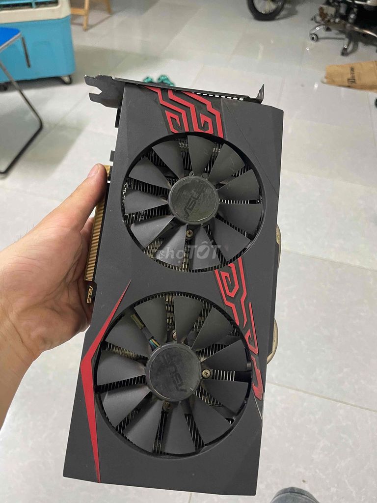 Card đồ họa Asus RX 570 8GB GDDR5 2 quạt. Mua bán Linh kiện (RAM, Card...) tại Quận Thanh Khê Đà Nẵng được đăng bởi LINH KIỆN PC CARD ĐỒ HOẠ hình 1