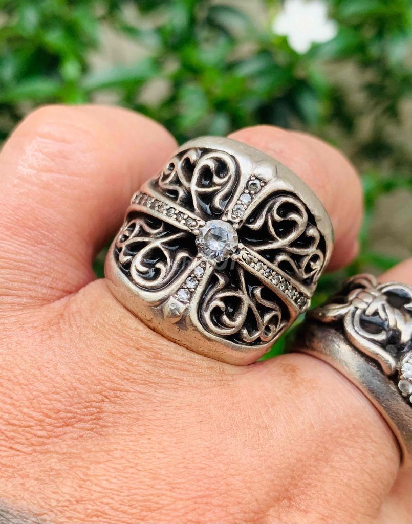 Nhẫn Bạc ngoại to khủng... Mua bán Phụ kiện thời trang khác tại Quận 10 Tp Hồ Chí Minh được đăng bởi Nguyễn Tú hình 1