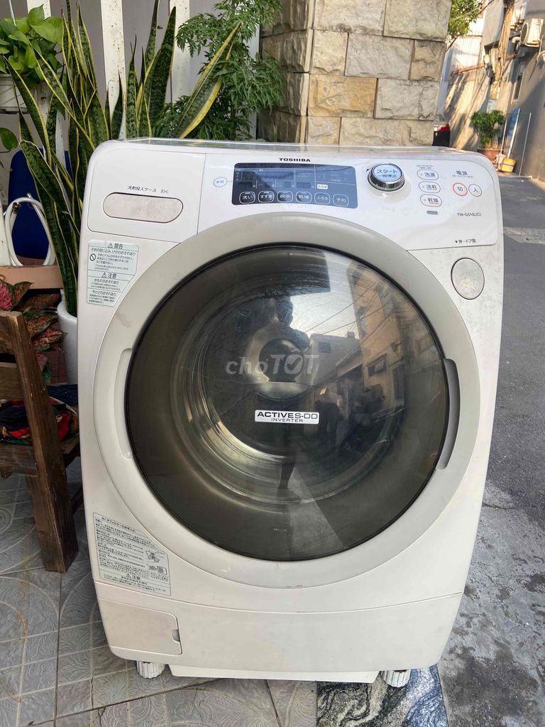 Thanh lý máy giặt sấy Toshiba nội địa G510 9kg. Mua bán Máy giặt tại Quận Hải Châu Đà Nẵng được đăng bởi Dat Gia Nam hình 1
