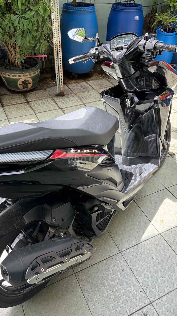 Honda Click 125i 2019 Черно-красный