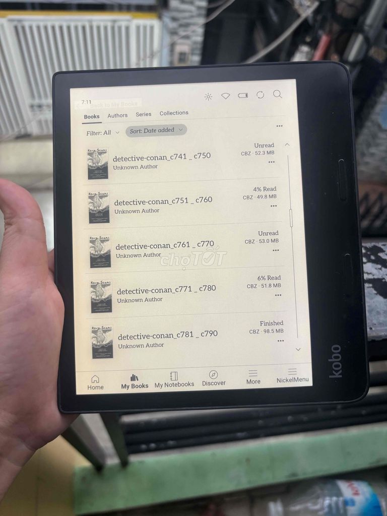 Kobo Sage 8 inch 32GB Đen Mới. Mua bán Máy tính bảng tại Quận Tân Bình Tp Hồ Chí Minh được đăng bởi le nhut quang hình 1