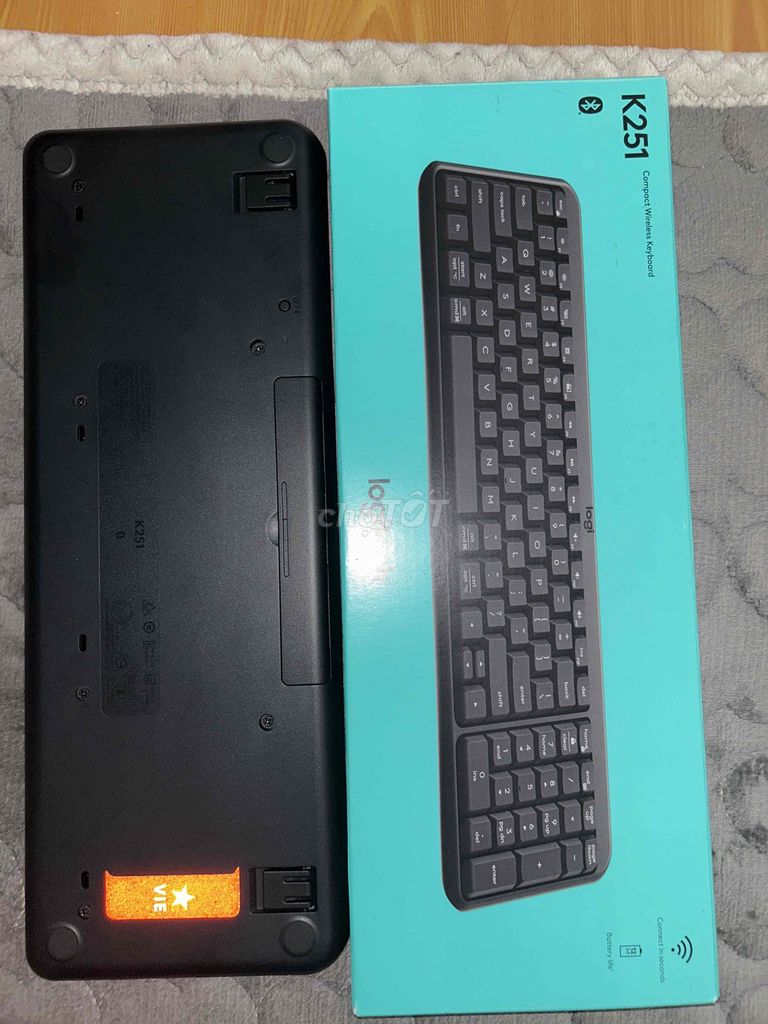 Bàn phím Logitech K251 Bluetooth Đen. Mua bán Phụ kiện (Màn hình, Chuột...) tại Quận Gò Vấp Tp Hồ Chí Minh được đăng bởi Lưu Hoàng Thiên hình 1