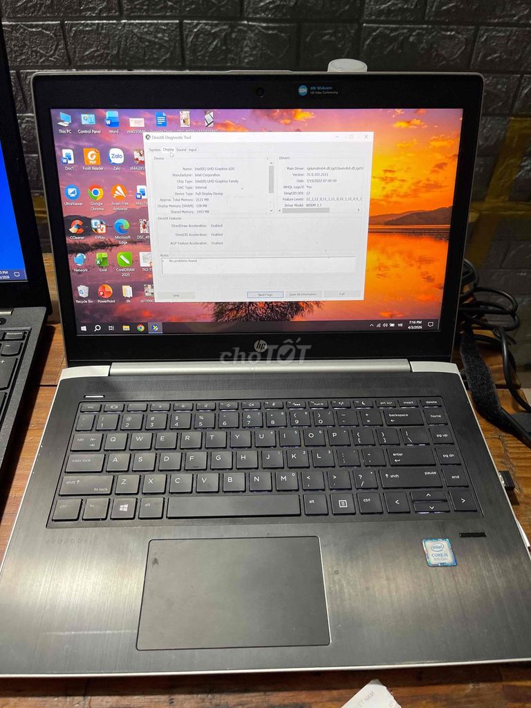 HP Probook 440 G5 i5-8250U 4GB. Mua bán Laptop tại Quận Bình Thạnh Tp Hồ Chí Minh được đăng bởi Cầm Đồ Lê Đức Anh hình 1