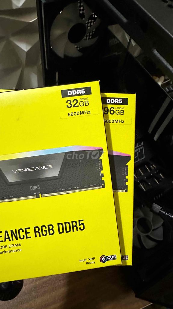 Ram PC Corsair Vengeance RGB 32GB 5600MHz DDR5