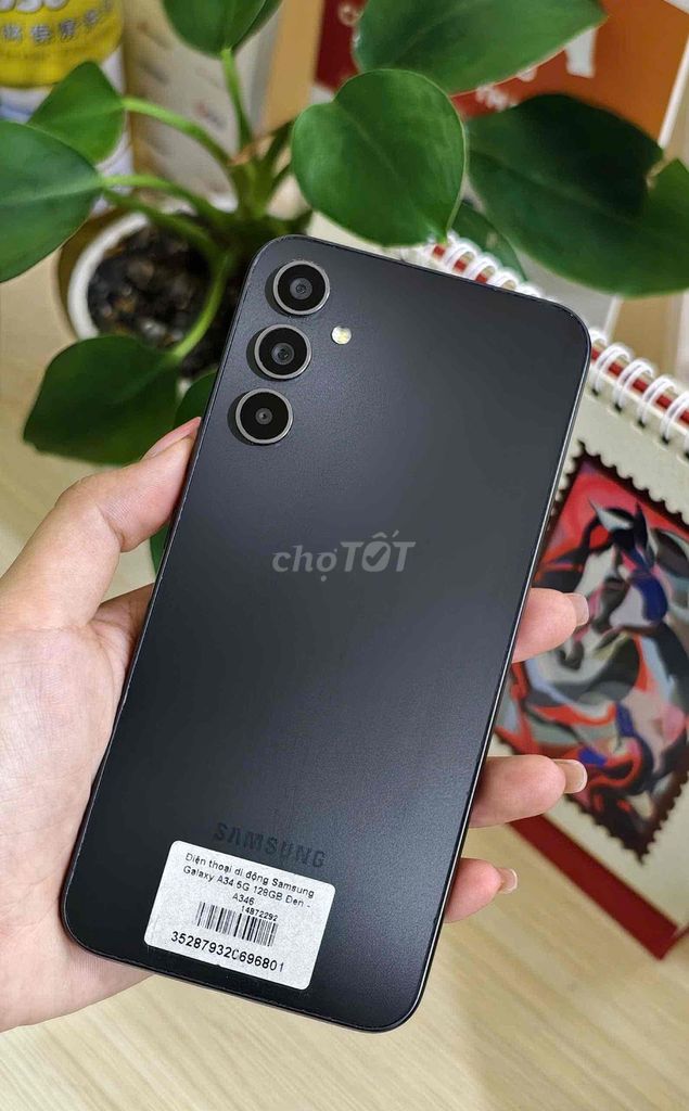 Samsung A34 Vn 2 Sim máy 99. Mua bán Điện thoại tại Quận 10 Tp Hồ Chí Minh được đăng bởi Minh Thy Mobile hình 1