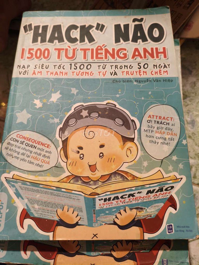 Sách Hack Não 1500 Từ. Mua bán Sách tại Quận 8 Tp Hồ Chí Minh được đăng bởi Nguyễn Tiền hình 1