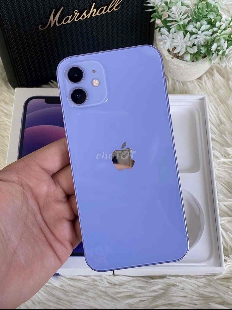 iPhone 12 128GB Tím FULLBOX 99% BH APPLE 08/2024. Mua bán Điện thoại tại Quận 10 Tp Hồ Chí Minh được đăng bởi iStockHCM hình 1
