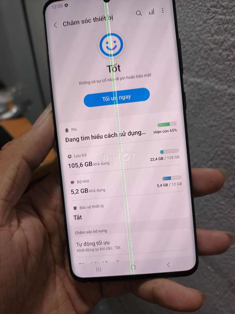 Samsung S20 Ultra 128GB Đen. Mua bán Điện thoại tại Thành phố Sóc Trăng Sóc Trăng được đăng bởi Gia Hân Thâu Bán Điện Thoại  hình 1