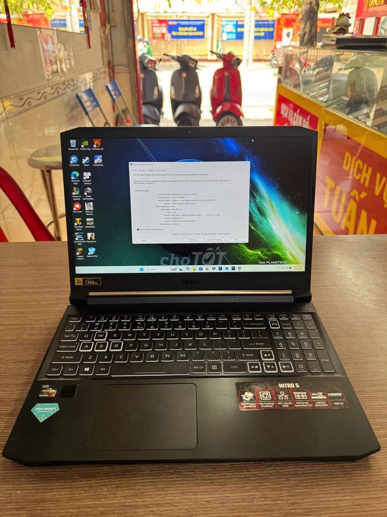 Acer Nitro 5 Ryzen 7 15.6 inch 144Hz 3070. Mua bán Laptop tại Quận 7 Tp Hồ Chí Minh được đăng bởi Quang Vũ hình 1