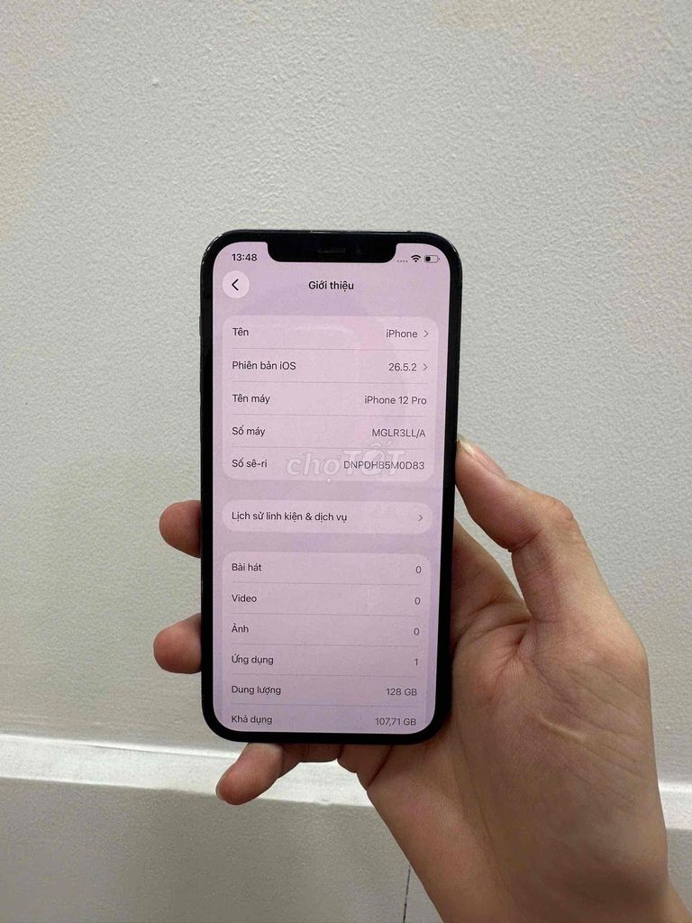 Apple iPhone 12 Pro 128GB Xanh 79%. Mua bán Điện thoại tại Quận Phú Nhuận Tp Hồ Chí Minh được đăng bởi hoang anh 255 hình 1