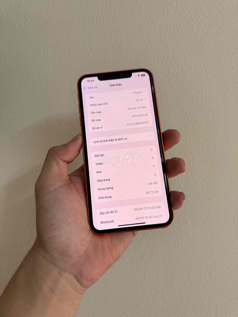 Apple iPhone Xs Max 64GB độ 17promax. Mua bán Điện thoại tại Quận Tân Bình Tp Hồ Chí Minh được đăng bởi Dương Trần hình 1