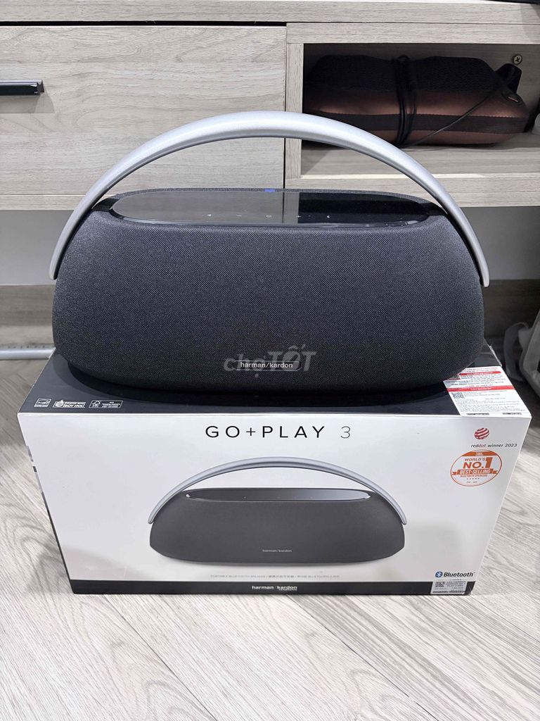 Loa Bluetooth Harman Kardon Go Play 3 Đen. Mua bán Tivi, Âm thanh tại Quận Thanh Khê Đà Nẵng được đăng bởi Minh Khang hình 1