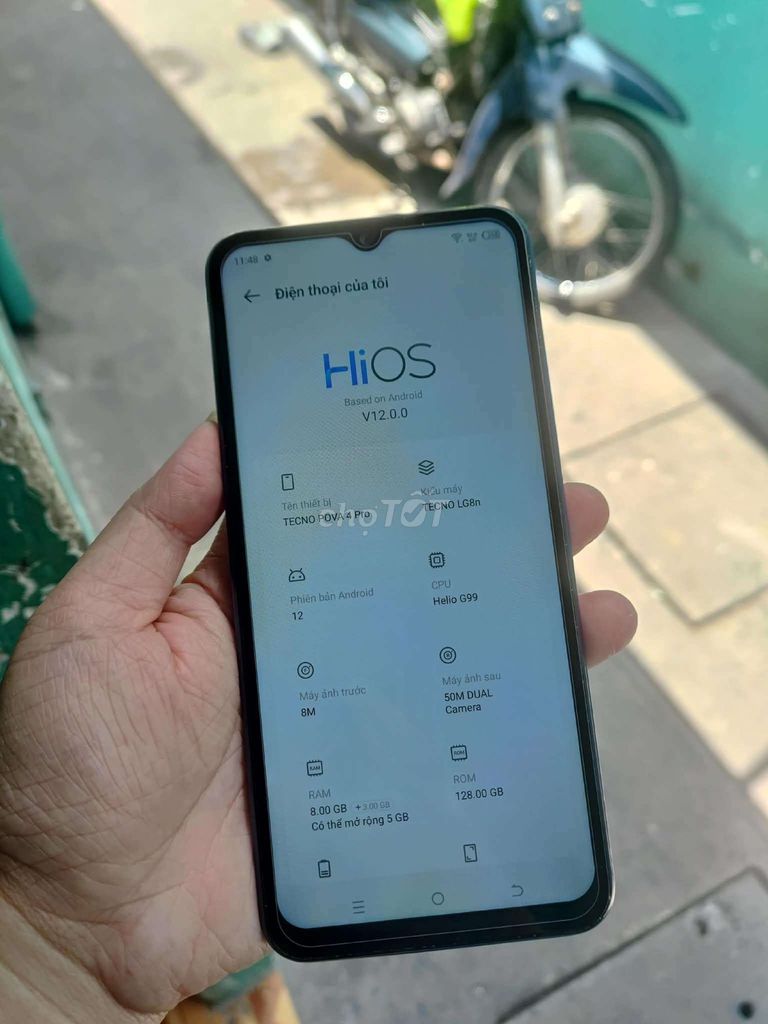 Tecno Pova 4 Pro 128GB Xanh. Mua bán Điện thoại tại Quận 12 Tp Hồ Chí Minh được đăng bởi nnh hình 1