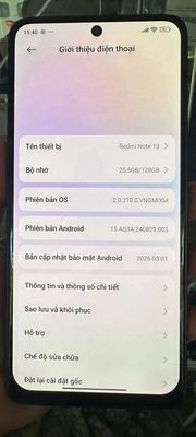 Xiaomi Redmi Note 13 4G 8GB/128GB Đen