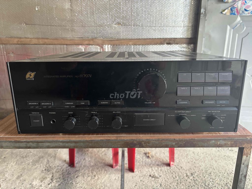 Amply Sansui AU-707i Đen Đã sử dụng. Mua bán Tivi, Âm thanh tại Huyện Châu Thành An Giang được đăng bởi Nguyễn Trần hình 1