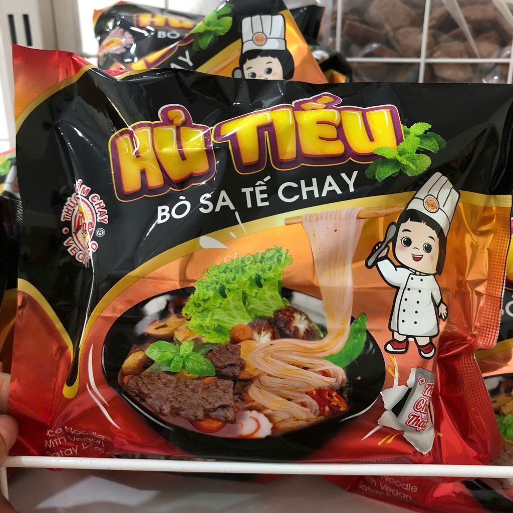 Hủ Tiếu Bò Sa Tế Chay Âu lạc 87g