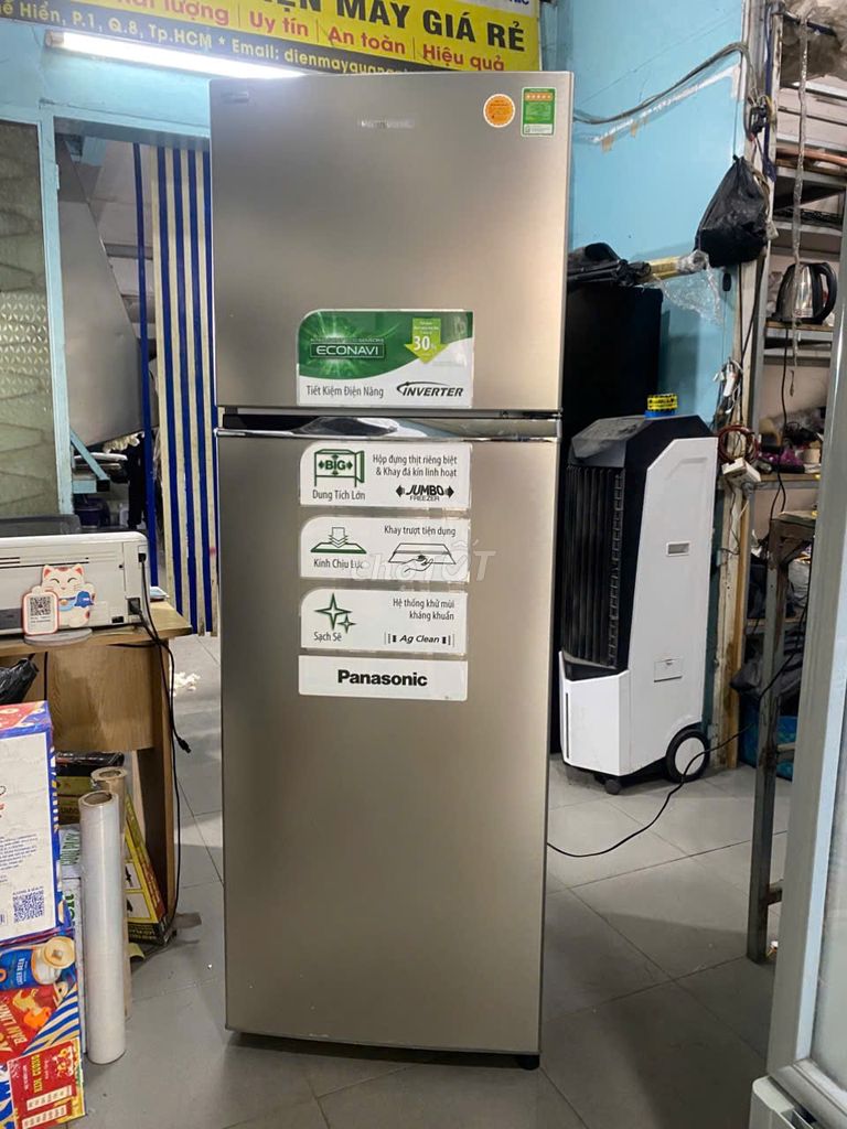 Tủ lạnh Panasonic 307L lạnh nhanh, bền bỉ. Mua bán Tủ lạnh tại Quận 3 Tp Hồ Chí Minh được đăng bởi QUANG PHÁT hình 1