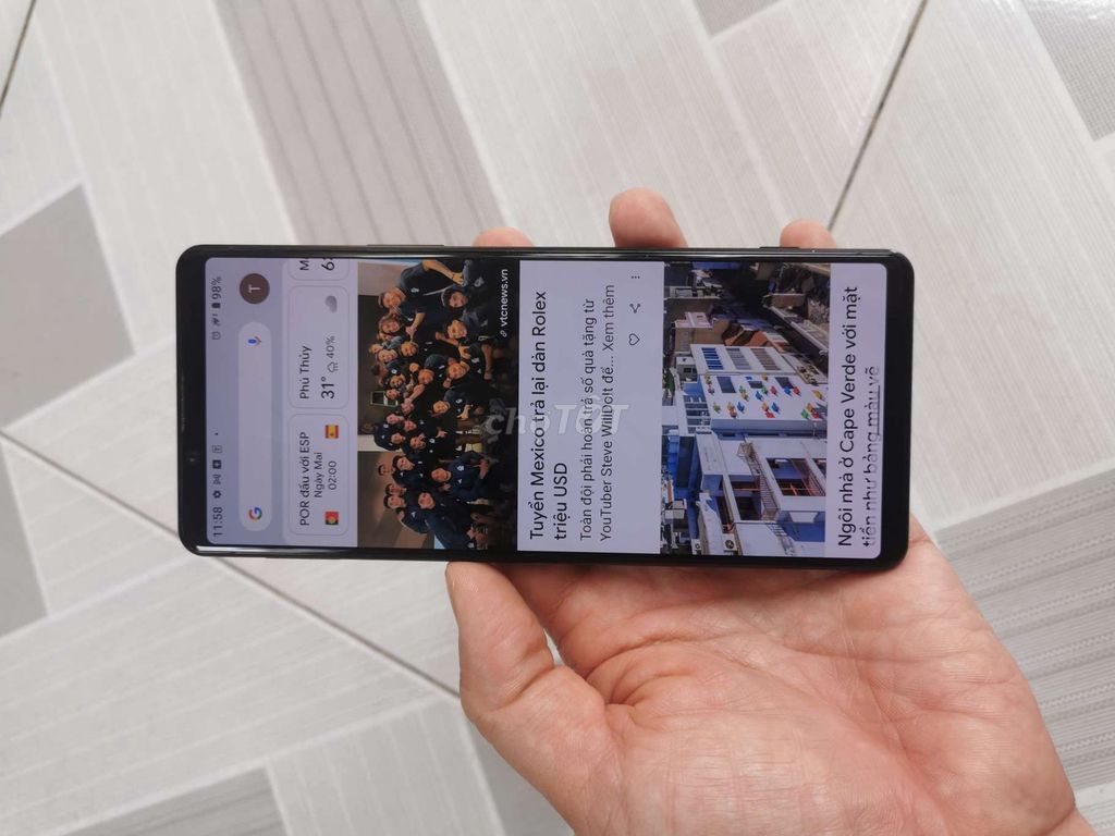 Sony Xperia 1 Mark II Đen Đã sử dụng. Mua bán Điện thoại tại Thành phố Phan Thiết Bình Thuận được đăng bởi Namthanh hình 1