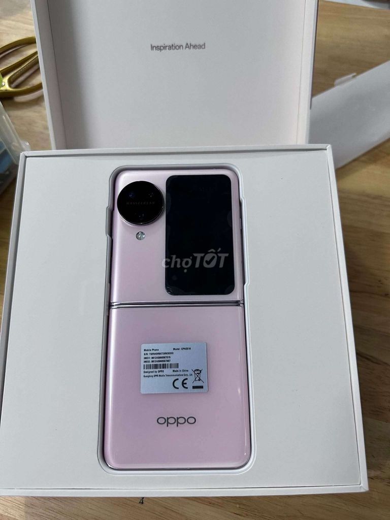 Oppo Find N3 Flip Hồng Đã sử dụng. Mua bán Điện thoại tại Thị xã Bình Minh Vĩnh Long được đăng bởi VY VY hình 1