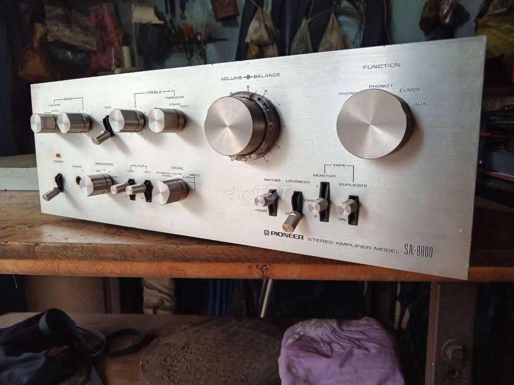 Amply Pioneer SA-8800 Bạc. Mua bán Tivi, Âm thanh tại Thành phố Mỹ Tho Tiền Giang được đăng bởi Mai Ngọc Hiep  hình 1