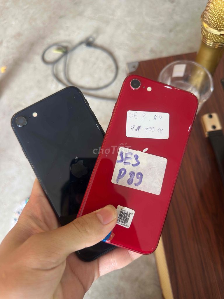 Apple iPhone SE 3 64GB Đỏ 90-99%. Mua bán Điện thoại tại Huyện Tân Yên Bắc Giang được đăng bởi Huy Hẳn Hoi hình 1