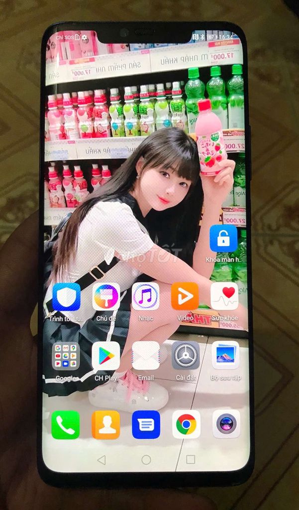 Huawei Mate 20 Pro quốc tế 6/128 màn rin. Mua bán Điện thoại tại Thành phố Mỹ Tho Tiền Giang được đăng bởi QUÍT ĐƯỜNG SIÊU NGỌT  hình 1