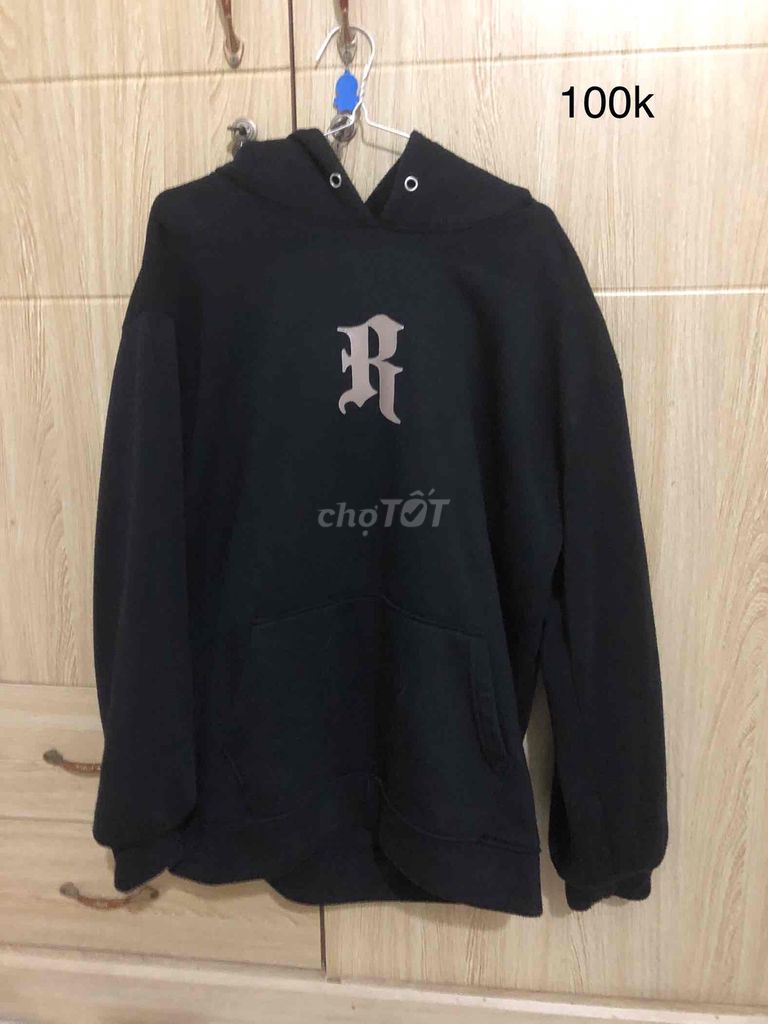Áo hoodie unisex đen chất liệu mềm mại. Mua bán Quần áo tại Huyện An Dương Hải Phòng được đăng bởi Văn Quyền hình 1