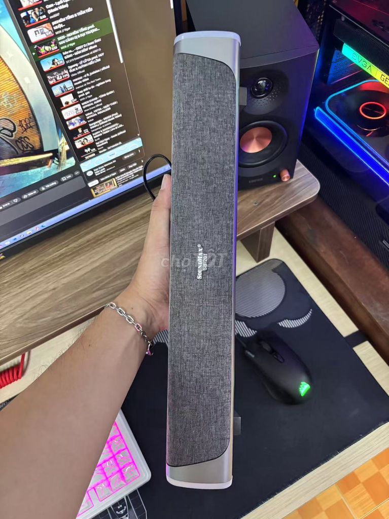 Bán loa Soundmax SB201 Xám. Mua bán Tivi, Âm thanh tại Quận 7 Tp Hồ Chí Minh được đăng bởi Minh Dat Ho hình 1