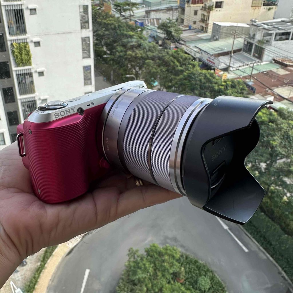 Máy ảnh Sony NEX-C3 Pink kèm lens kit 18-55OSS. Mua bán Máy ảnh, Máy quay tại Quận Tân Phú Tp Hồ Chí Minh được đăng bởi Nguyen Ka hình 1