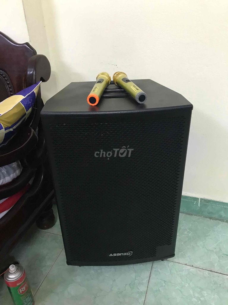 Loa kéo Asanzo ask -7600 bass 40 còn mới