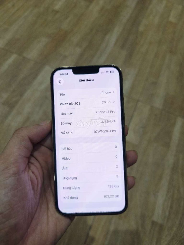 Apple iPhone 13 Pro 128GB Vàng 92%. Mua bán Điện thoại tại Huyện Bình Giang Hải Dương được đăng bởi Long hình 1