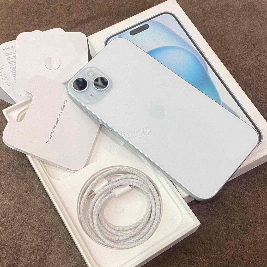 iPhone 15 Plus Blue FULLBOX 128G 256G APPLE 2025