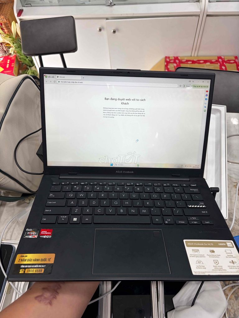 Asus Vivobook E1404FA  R5-7520U 14 inch 16GB. Mua bán Laptop tại Huyện Thanh Trì Hà Nội được đăng bởi Đoàn Xuân Tùng hình 1