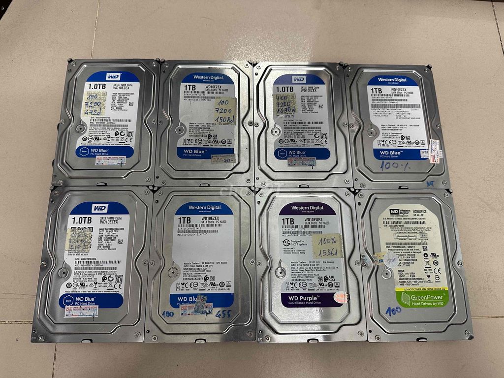 Ổ cứng HDD Western Digital WD Green 1TB 3.5 inch. Mua bán Linh kiện (RAM, Card...) tại Quận Gò Vấp Tp Hồ Chí Minh được đăng bởi Tình Nguyễn hình 1