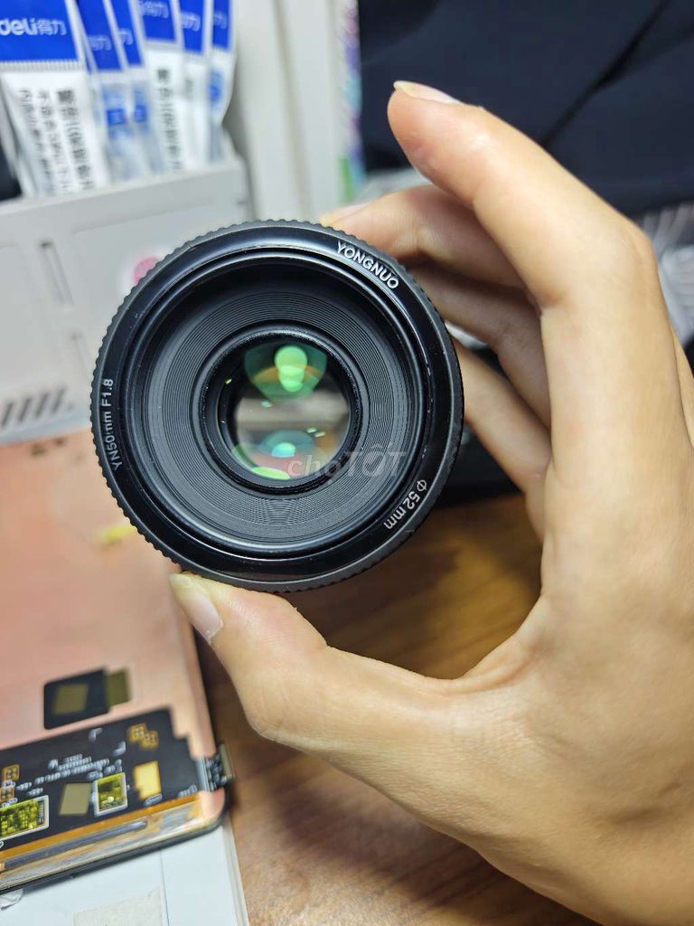 Ống kính Yongnuo YN50mm F1.8 Canon Đen. Mua bán Máy ảnh, Máy quay tại Huyện An Dương Hải Phòng được đăng bởi Trường giang Vũ hình 1