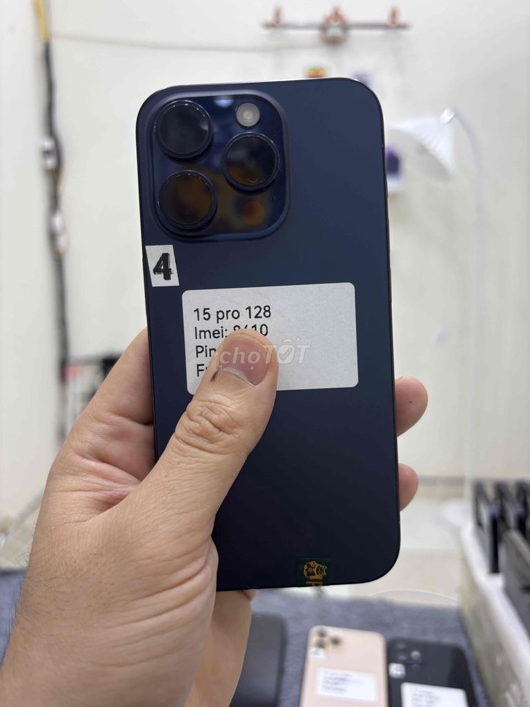 Apple iPhone 15 Pro 128GB Xanh khay sim. Mua bán Điện thoại tại Quận Bắc Từ Liêm Hà Nội được đăng bởi Cửa hàng Bính Táo hình 1